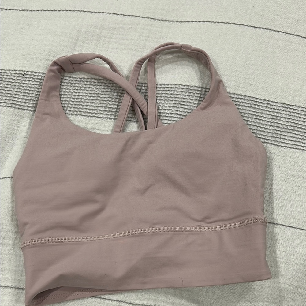 lululemon athletica Dusty Pink Sports Bra